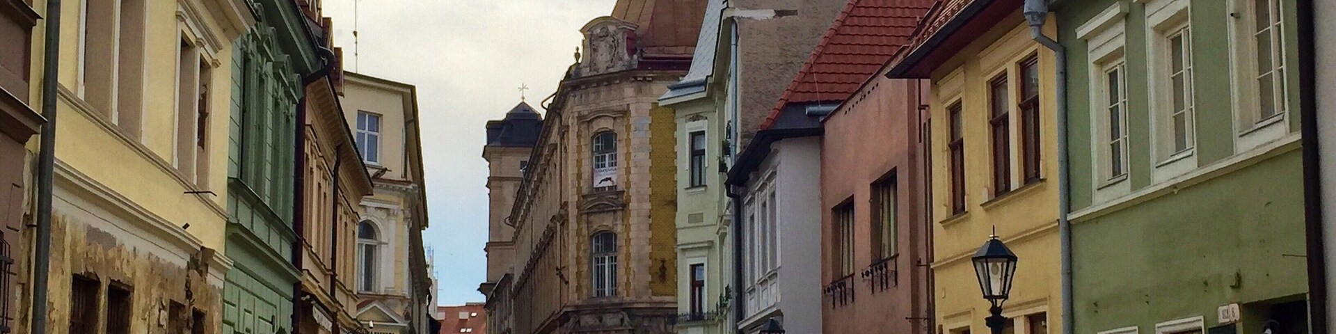 One of many cute streets in the old city center.