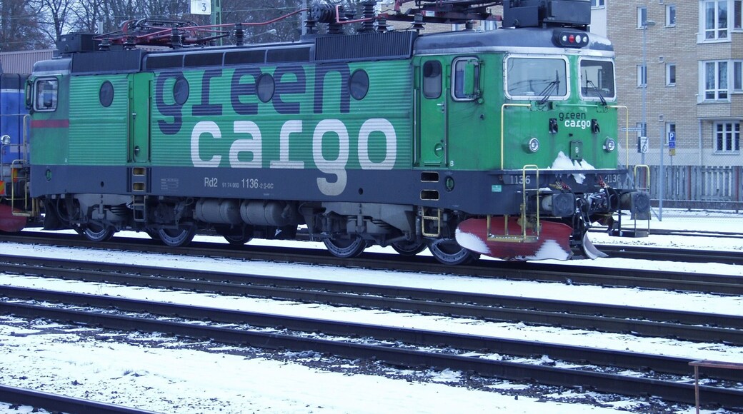 Waiting for a train back to Gothenburg and took this picture