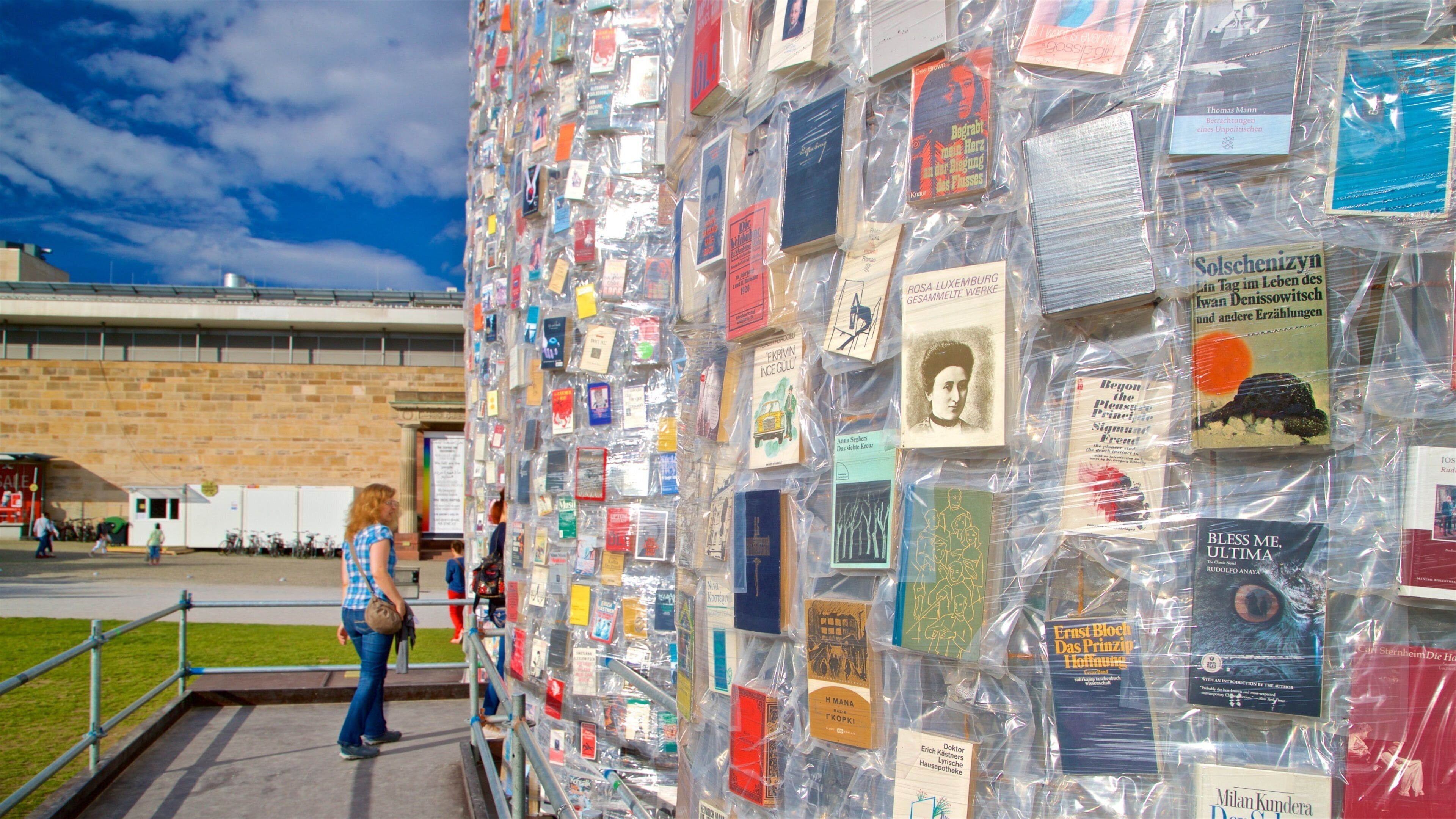 Kassel featuring outdoor art