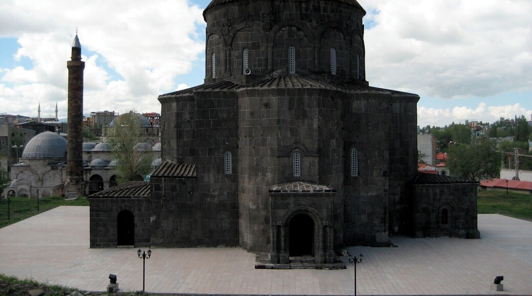 In the town of Kars you'll find this dark dark church of the Apostles. There is a lot of Russian influence about the town in the far far east of Turkey. You must try to read Orhan Pamuk's book - Snow. You really are somewhere else when you get here. #Architecture