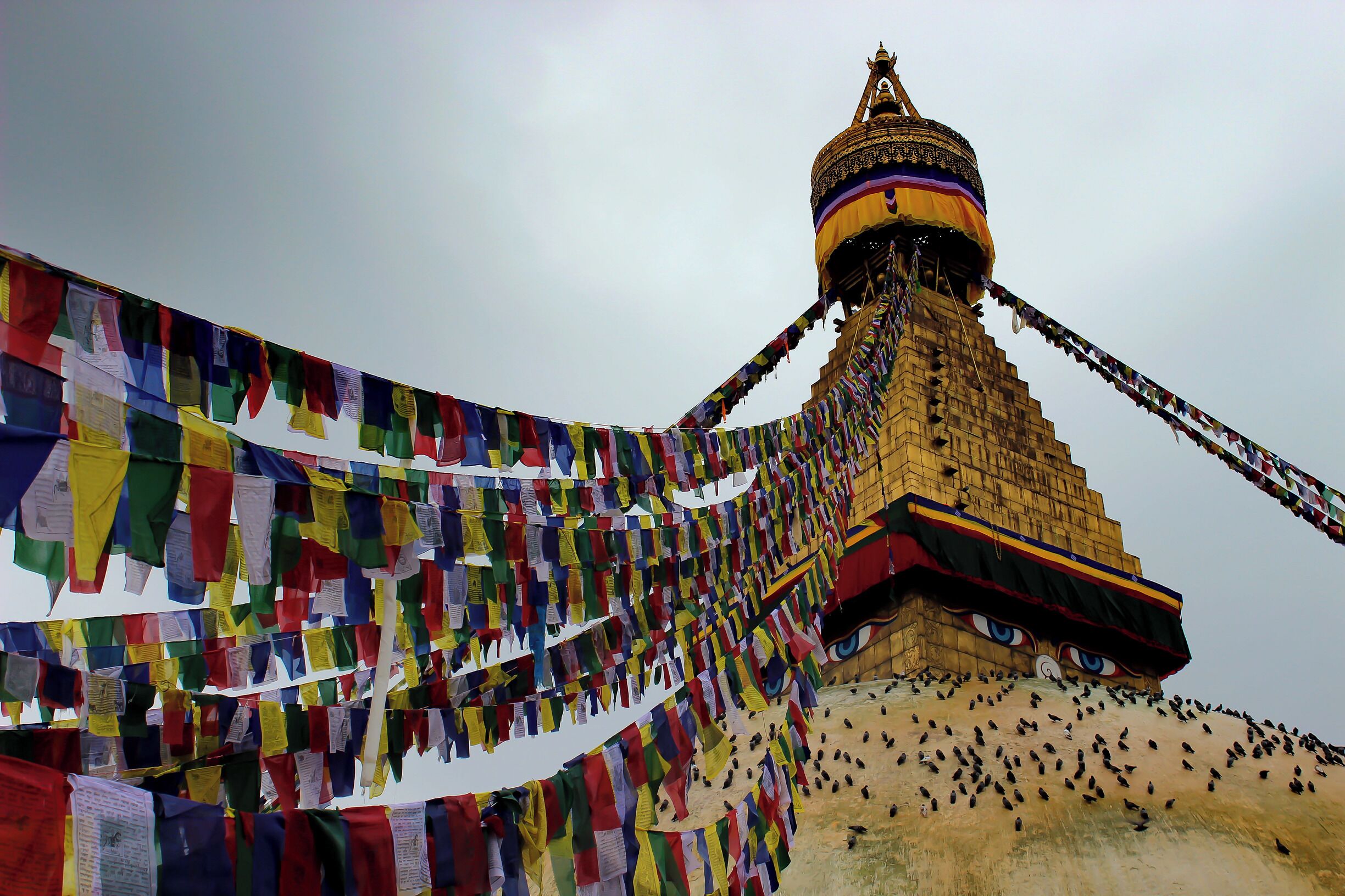 One of the biggest Stupas in the world for Buddhists
