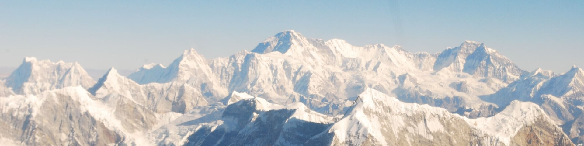 Mt Everest a view from the sky