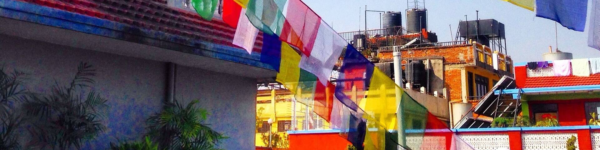 Thoroughly recommending Hotel Ganesh Himal. Staff incredibly friendly and good value cosy rooms. Plus you get to enjoy the view on the tooftop terrace.