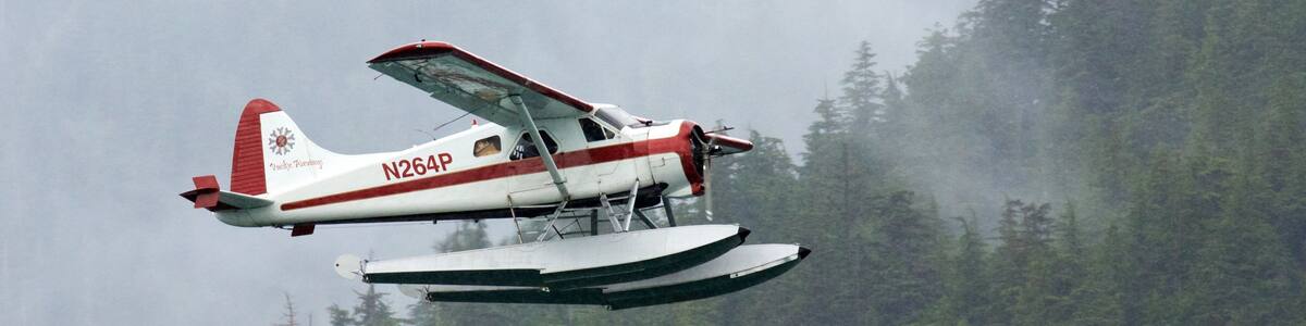 Ketchikan showing aircraft and an aircraft