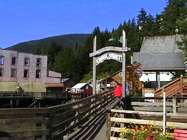 Creek Street runs along the back side of town and is the old "Redlight District". With it's boardwalks and original buildings, you'll feel like you are right back in the gold rush era. (If that era was also populated with souvenir shops full of cheap t-shirts.)