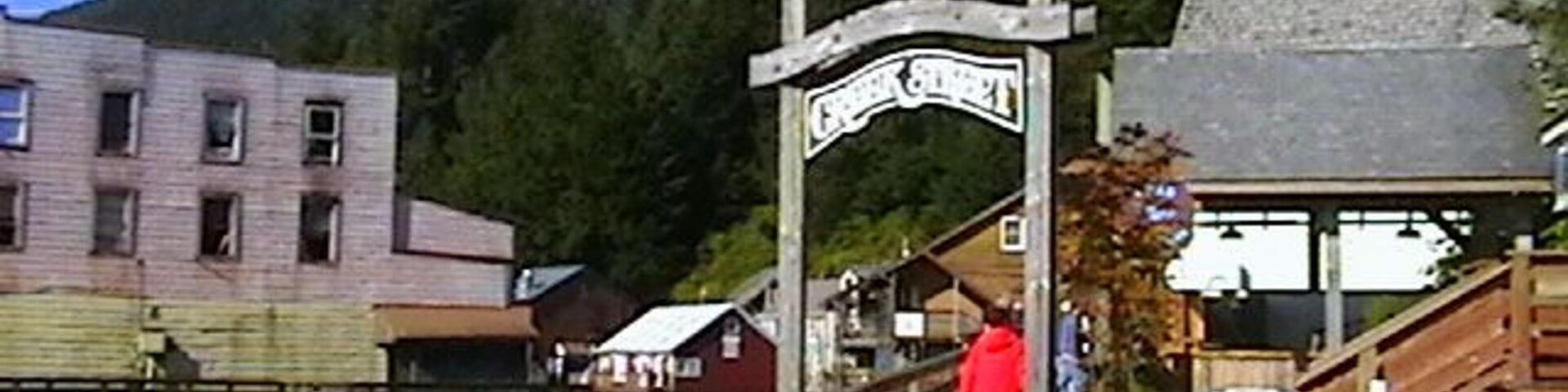 Creek Street runs along the back side of town and is the old "Redlight District". With it's boardwalks and original buildings, you'll feel like you are right back in the gold rush era. (If that era was also populated with souvenir shops full of cheap t-shirts.)