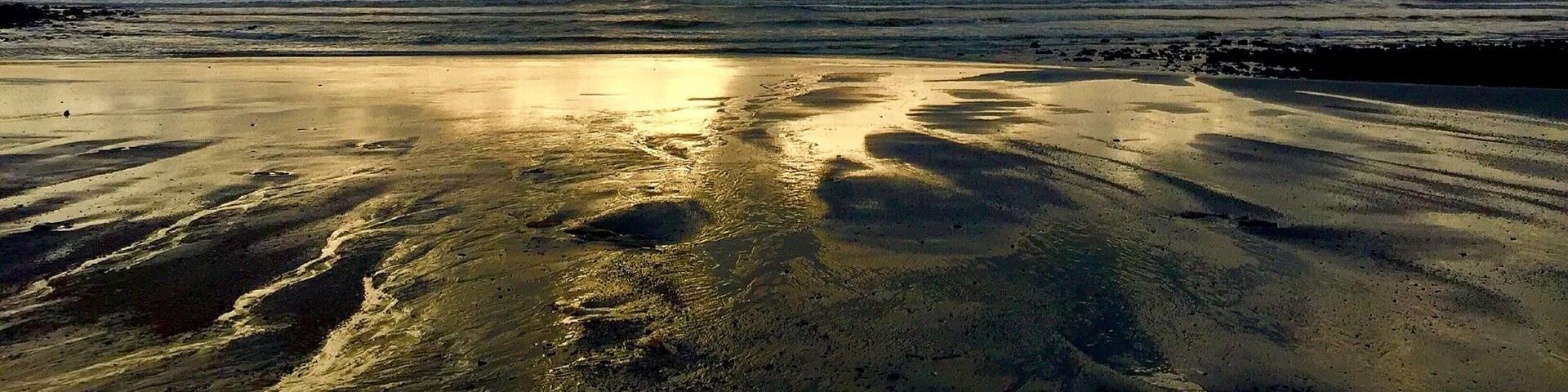 Sunrise at balok beach