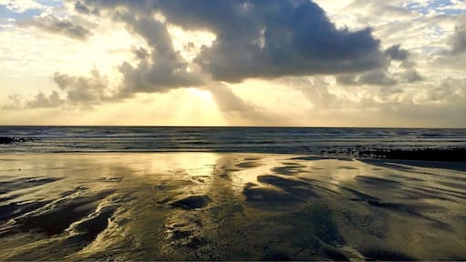 Sunrise at balok beach