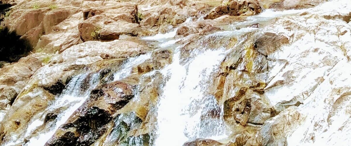 The view of Sg Pandan ,Waterfall, Kuantan, Malaysia