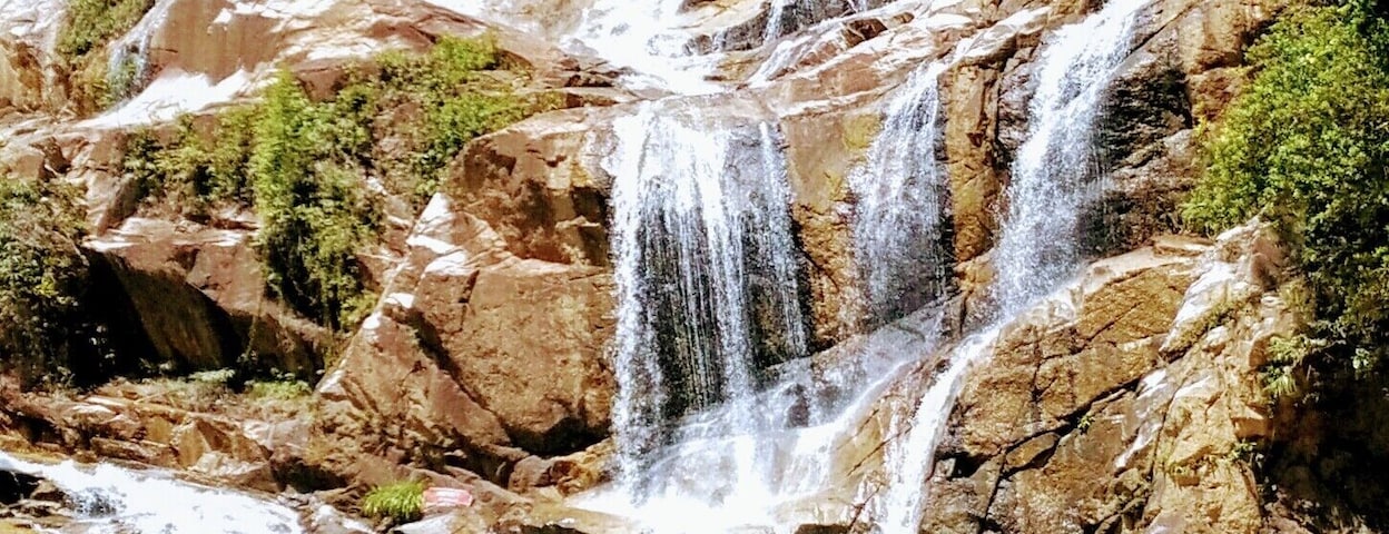 The view of Sg Pandan ,Waterfall, Kuantan, Malaysia