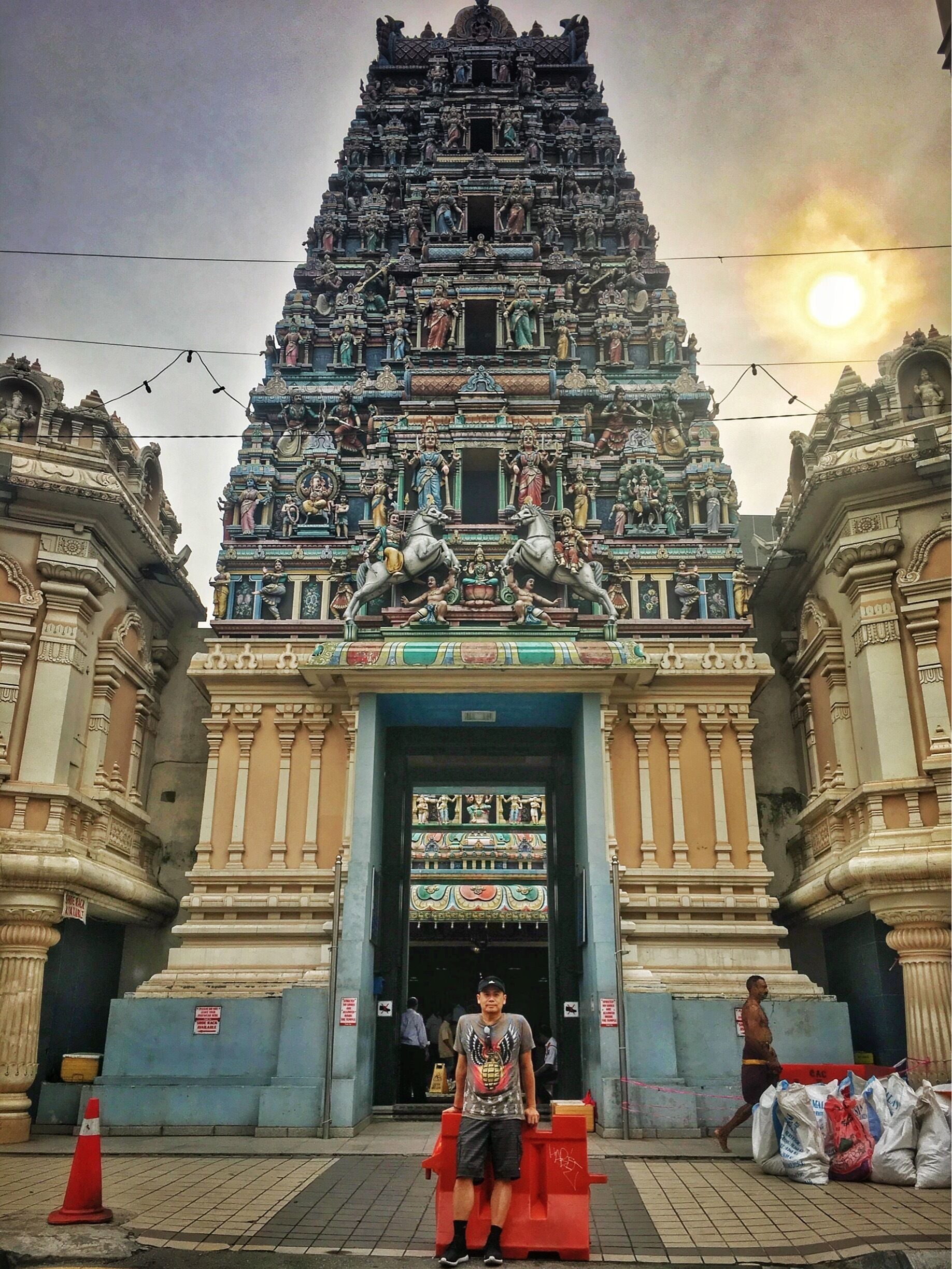 Strolling along downtown Kuala Lumpur by Chinatown