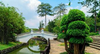 The gardens where not easy to find