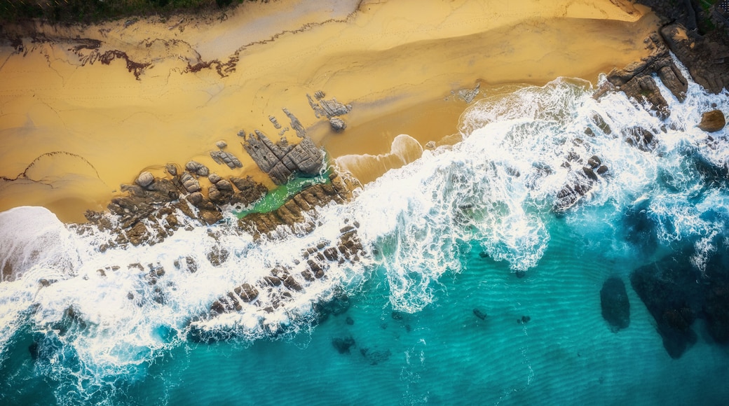 Aerial view of the northern part of Yakushima Island, Kagoshima Prefecture, Japan, a world heritage site