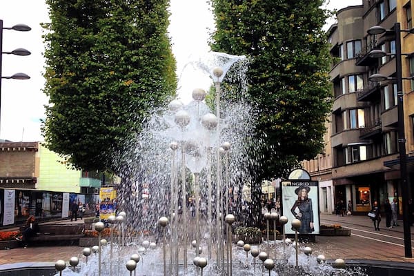 Love the sound of fountains wherever I am in the World
