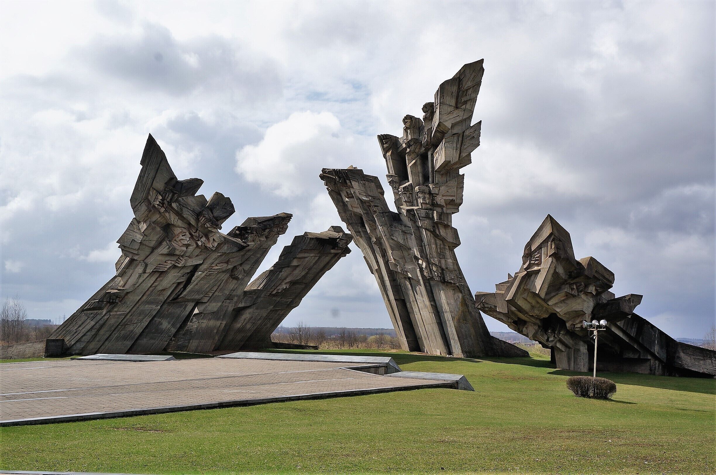 Holocaust memorial Kaunas, Lithuania.