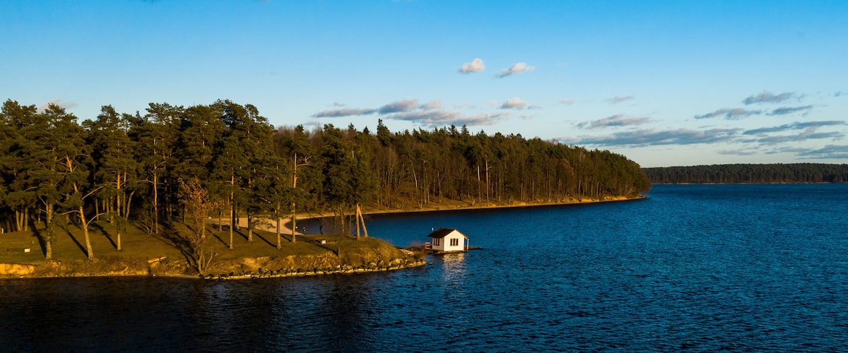Kaunas Reservoir Artificial Lake