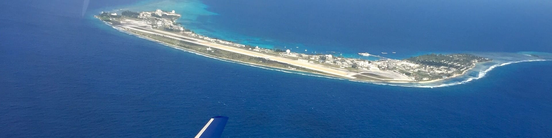 A military outpost on an atoll in the Pacific Ocean. Kwajalein is a stop on the Micronesian island hopper, but only official visitors and employees can deplane during the layover.