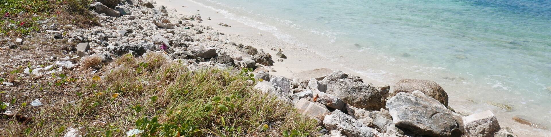 Ebeye island at Kwajalein Atoll, Marshall islands