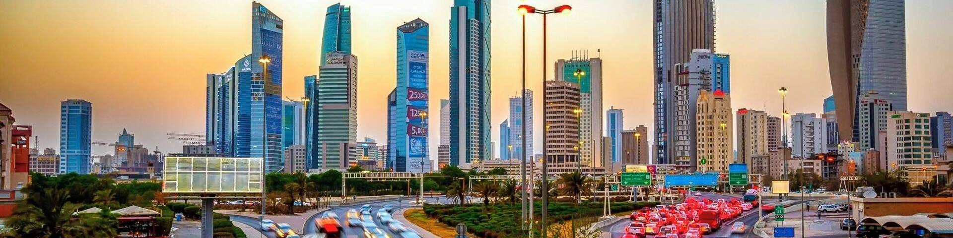Skyline of Kuwait City