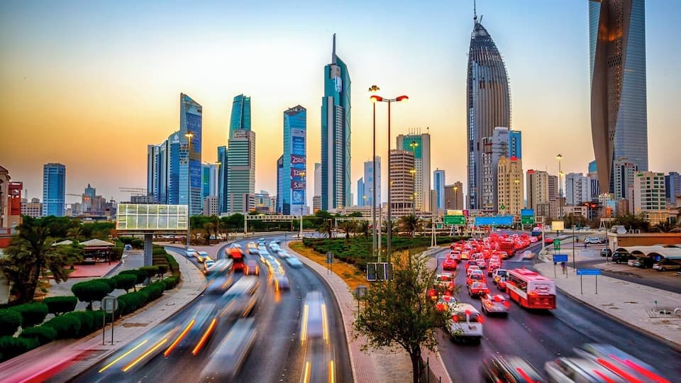 Skyline of Kuwait City