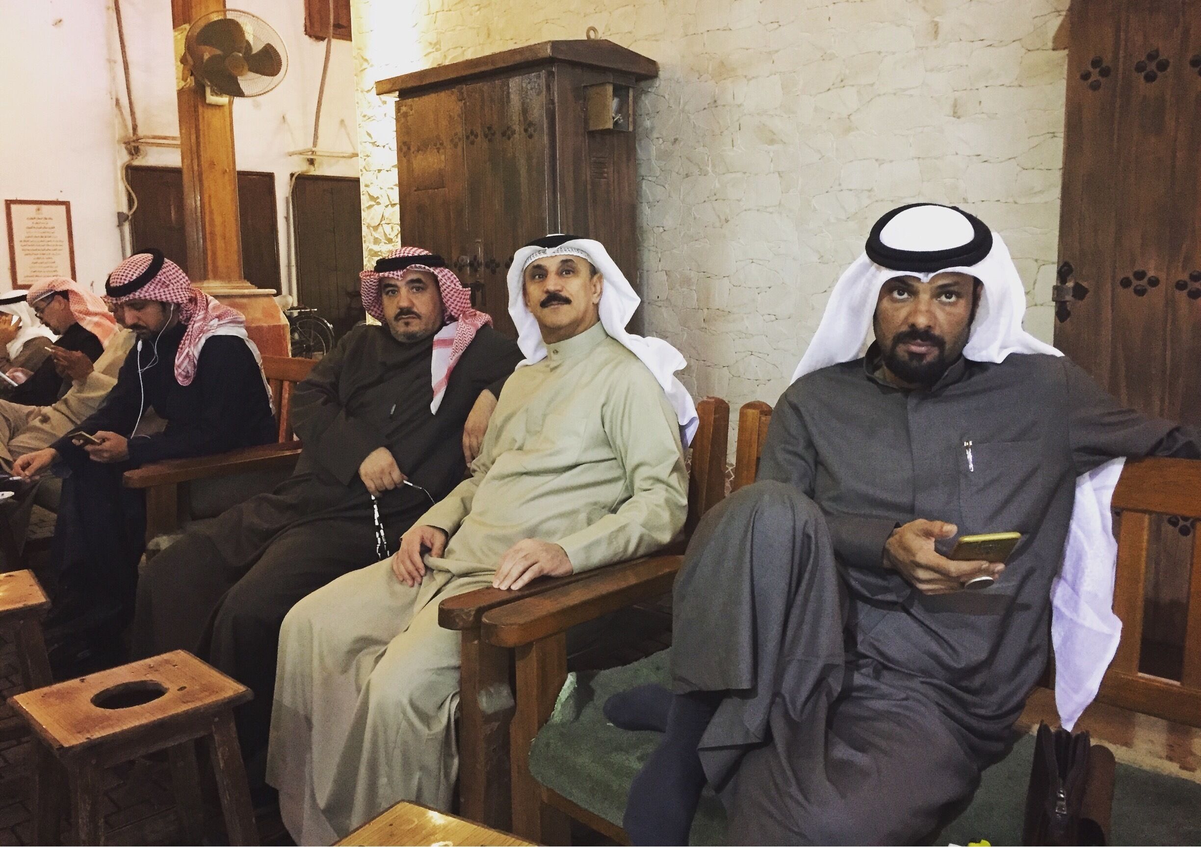 Making friends in Kuwait. A great Souk. Very local feel, lots of restaurants, huge space. 