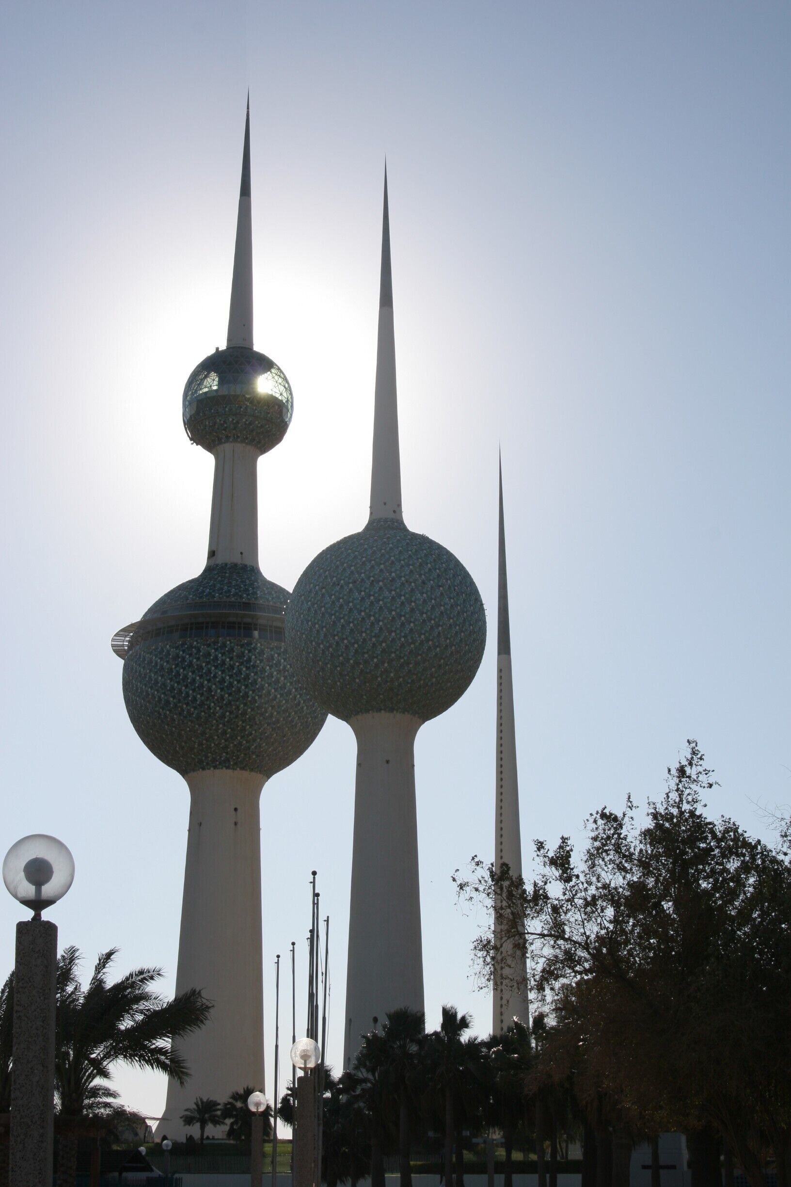 The iconic towers of Kuwait.