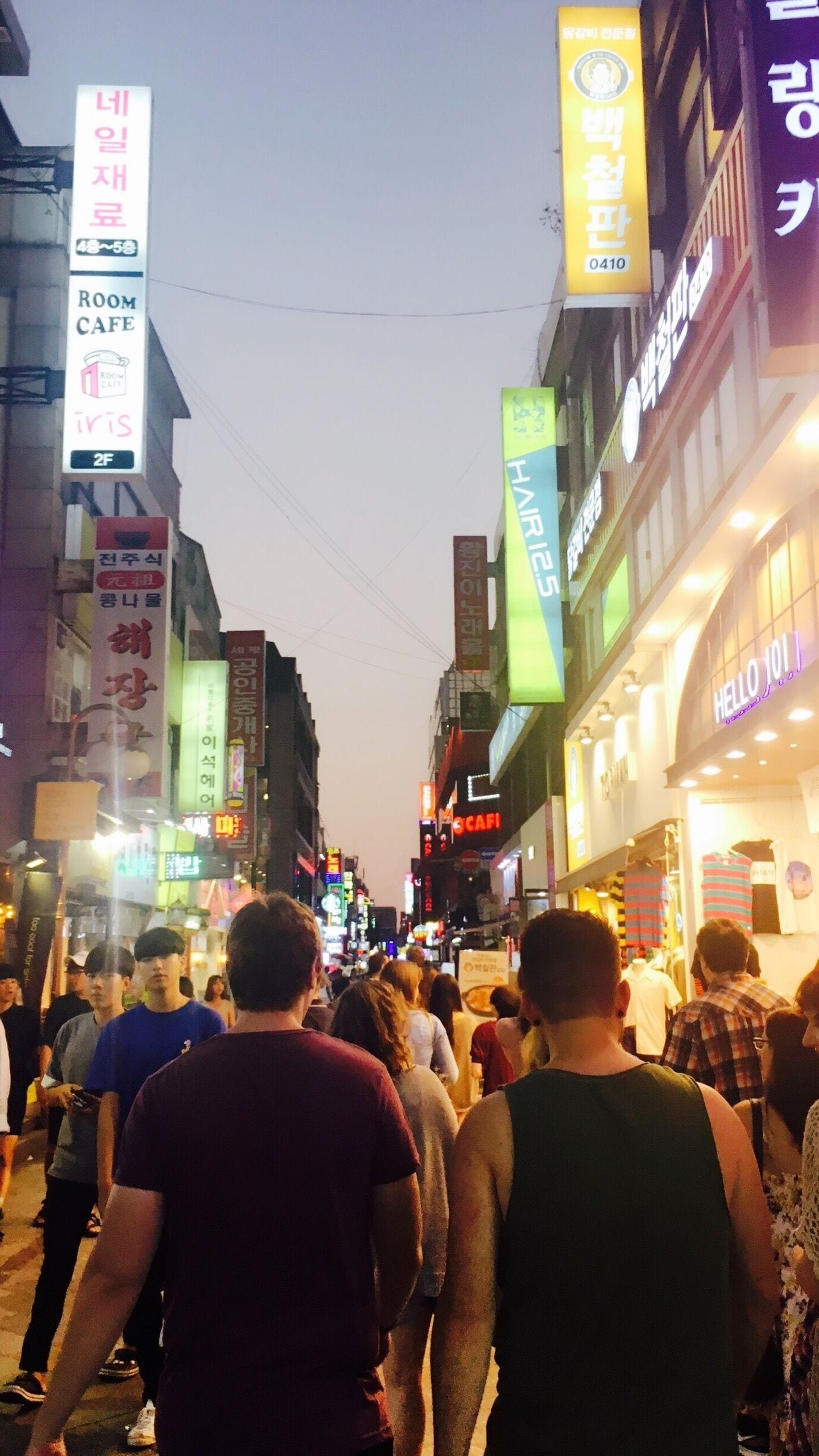 Downtown Gwangju, South Korea, is the place to be if you like loud music, cheap beer, karaoke and cosmetics.  Take a walk down the shopping street where each shop will try to out-do the other over how loud they can play some form of EDM or Kpop. You'll be dazzled by the bright lights and stores. But once you've reached the centre you can veer off and find one of the many bars to settle down in and spend the night drinking Maekju (beer) with friends. It's so lively you won't know where to look.

#stunningstructures