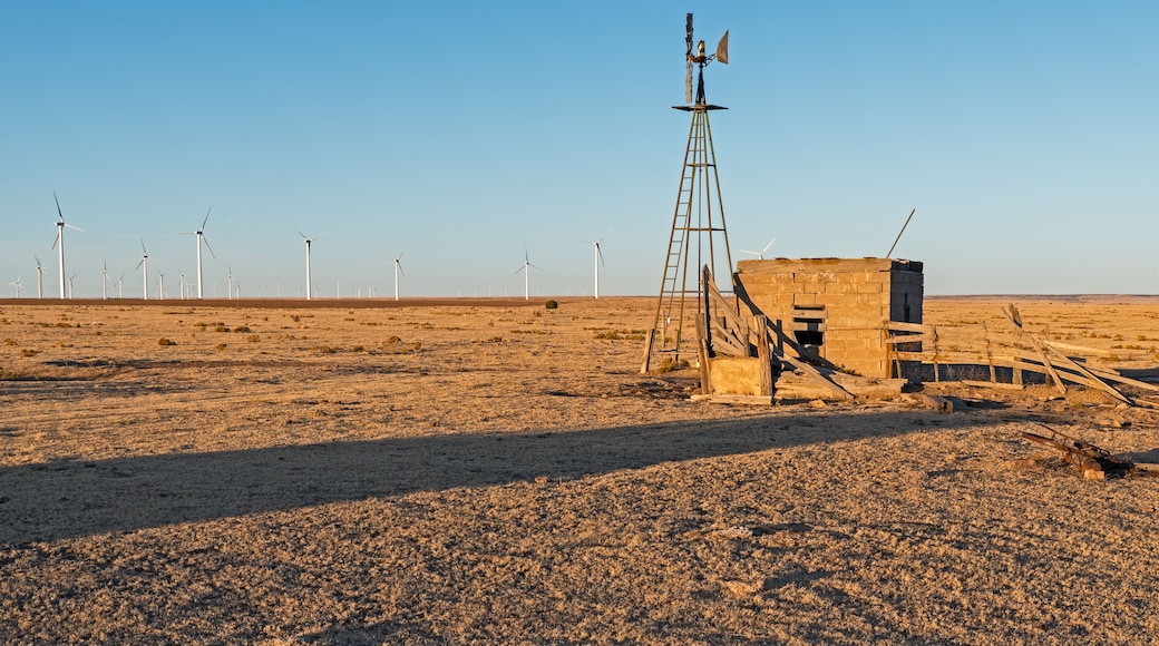 Windmill and Turbines near Lamar, Colorado