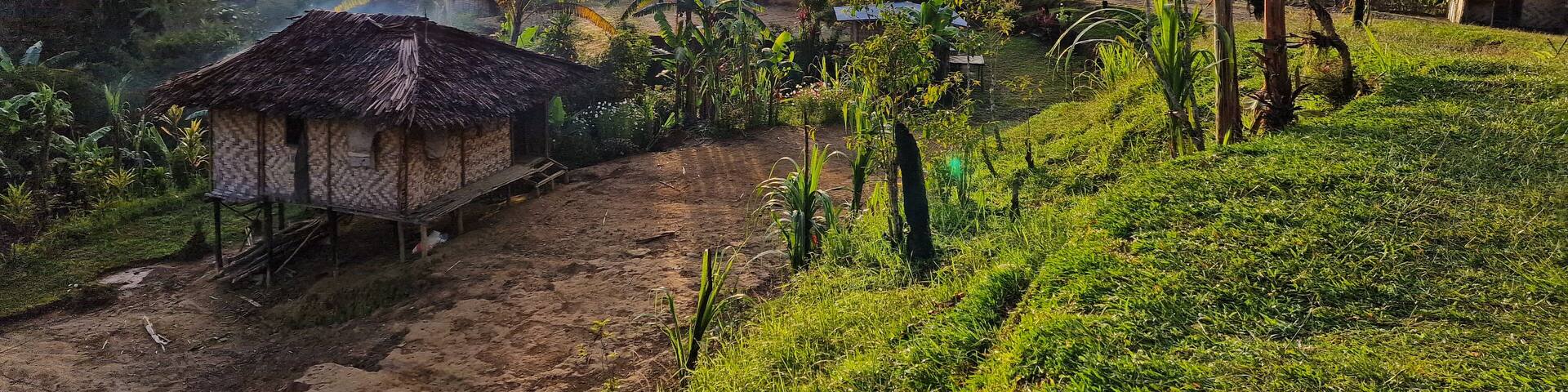 Sunrise in the mountains of Papua New Guinea