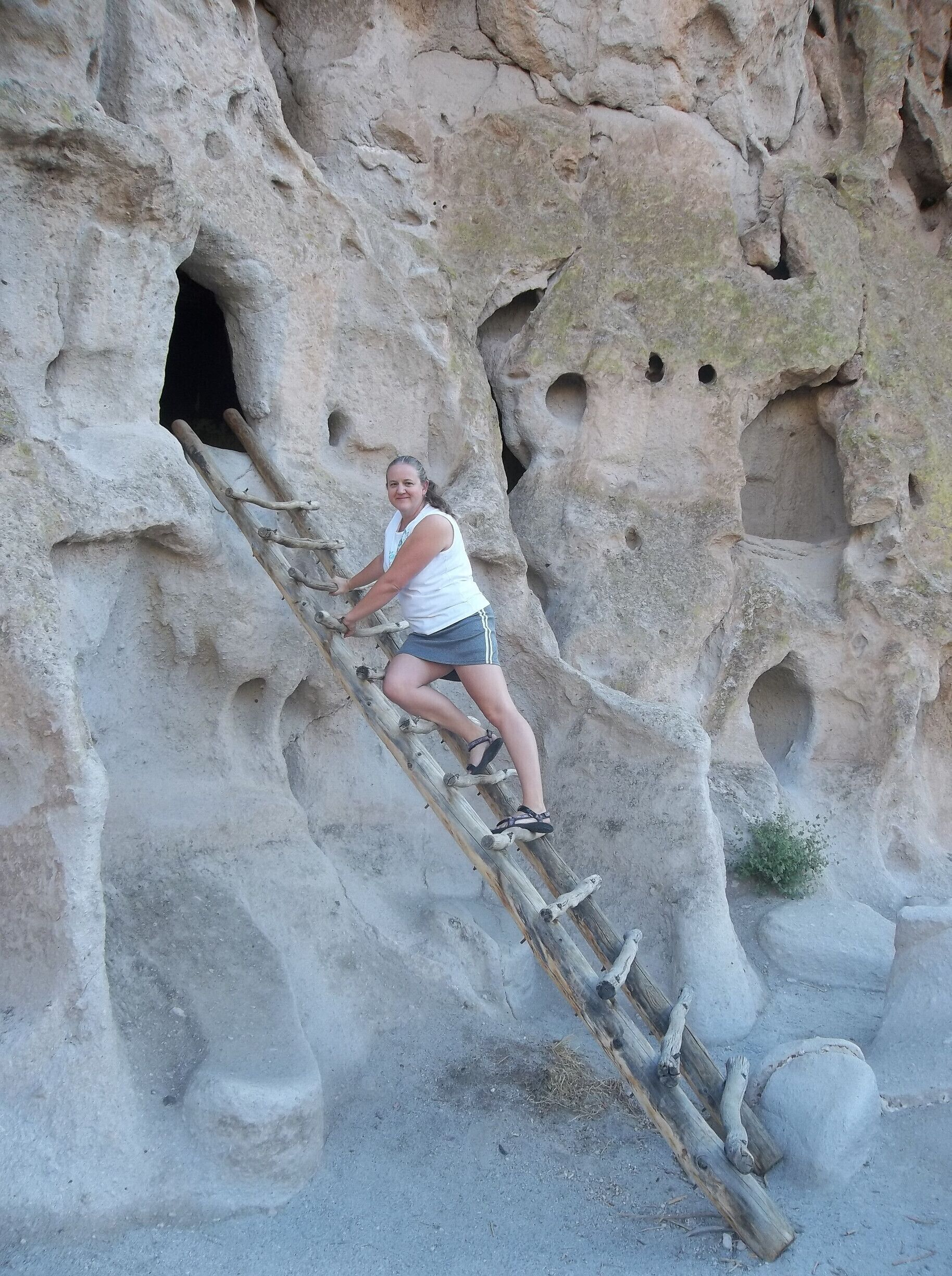The American Indian ruins here are very hands-on, it's fun to climb and walk through the structures.