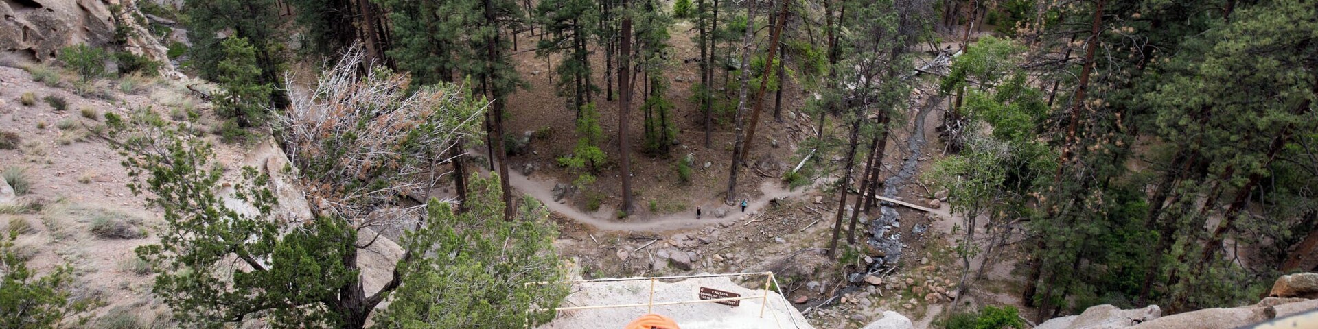 My son climbs a wooden ladder from the canyon floor to visit one of the Pueblo dwellings at Bandelier National Monument.
#lifeatexpedia