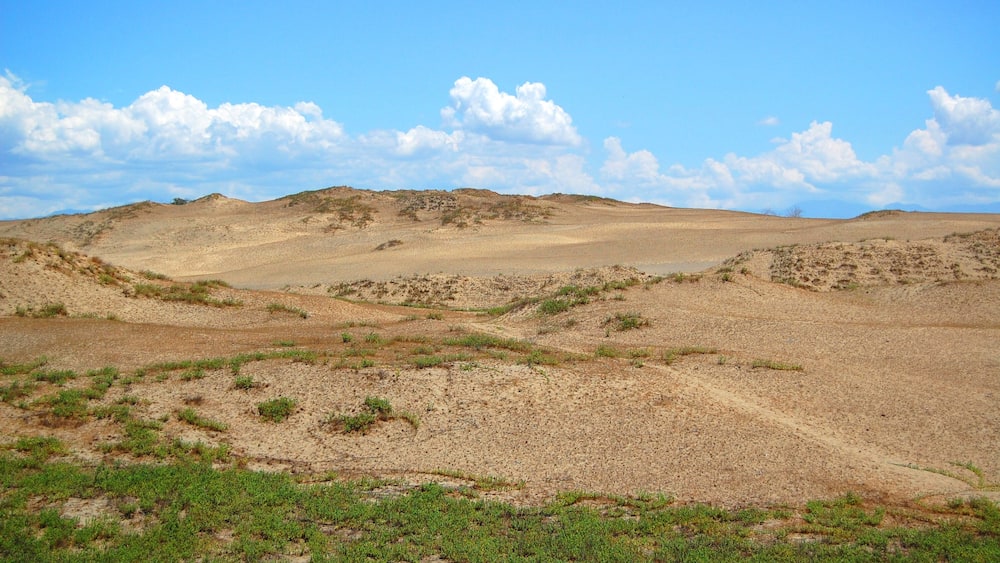 Paoay sand dunes in Laoag City, Ilocos Norte, Philippines