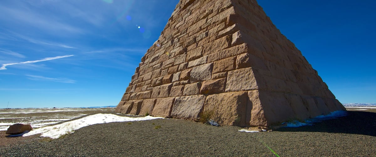 Laramie featuring a monument and tranquil scenes