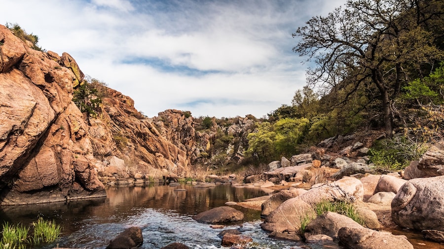 The Narrows. #hikes #hiking #oklahoma #wichita mountains