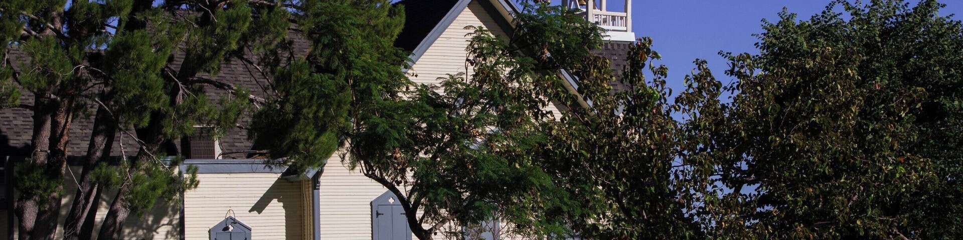 The church was built in 1903 using volunteer labor. It was also used as the community's high school from 1906–1908.
In January 1963, it became only the fourteenth site to be designated as a Los Angeles Historic-Cultural Monument.