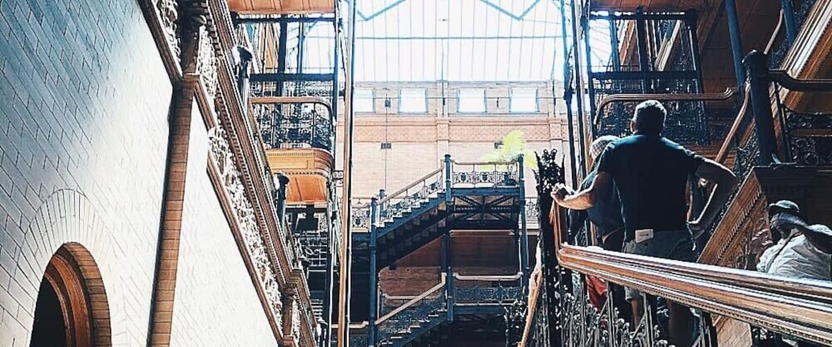 Early old building.
#LosAngeles #US #Bradbury #building
Taken at August 28th, 2015.