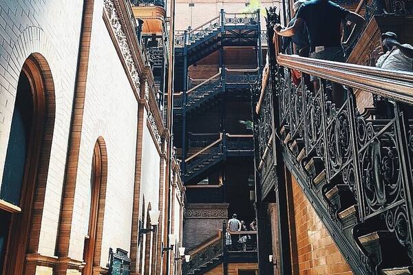 Early old building.
#LosAngeles #US #Bradbury #building
Taken at August 28th, 2015.