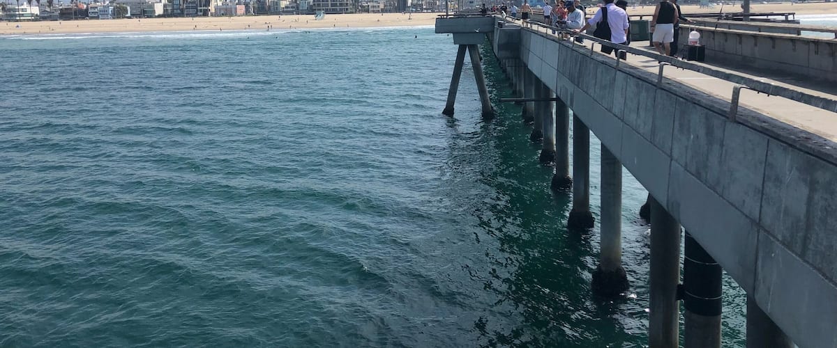 A view from the pier.