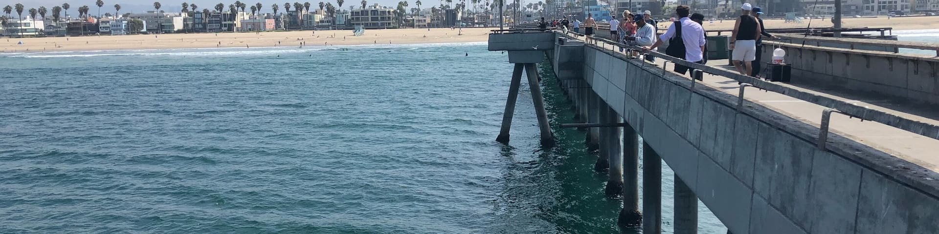 A view from the pier.