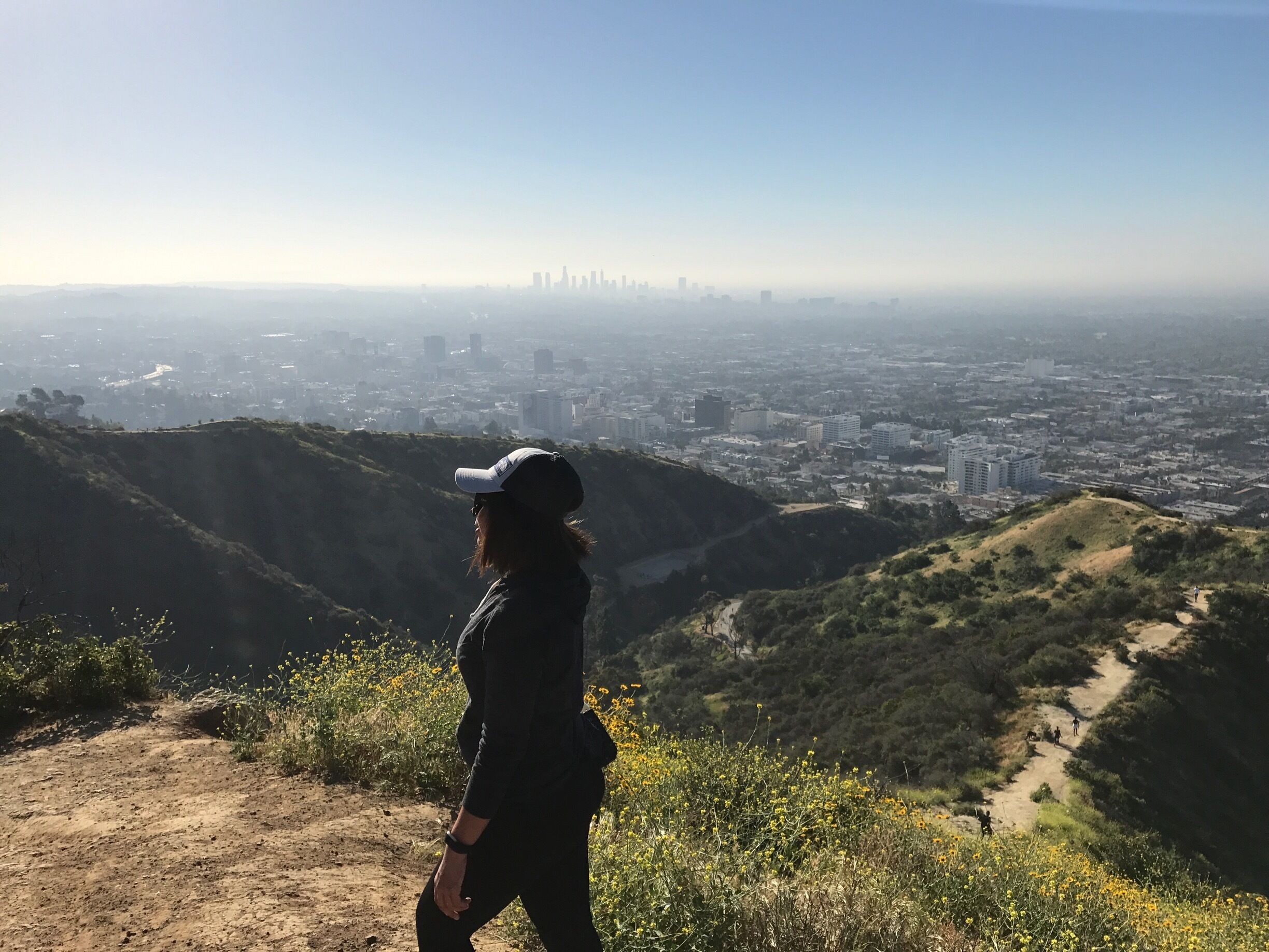 Overlooking  it's of LA