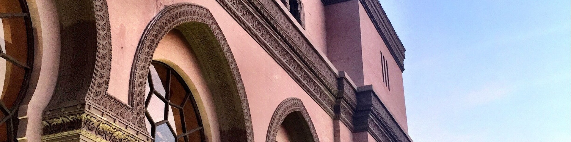 The Shrine Auditorium is a landmark large-event venue in Los Angeles, California. It is also the headquarters of the Al Malaikah Temple, a division of the Shriners. It was designated a Los Angeles Historic-Cultural Monument in 1975.