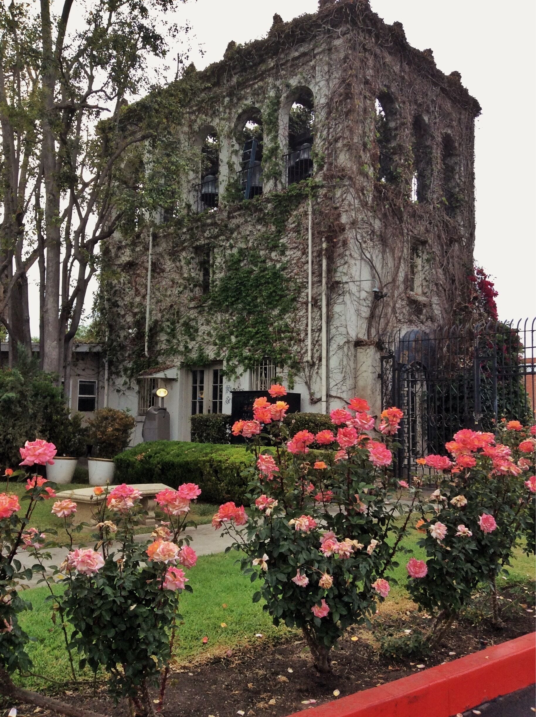 They have a lot restricted area (private)
you can't even bee hanging around at the front .Professional cameras are not allow 
pictures with cellphones are ok .i take this one with my iPad,but I took some others (a lot) with my Camara ( I din't know it was not allow ) 😁#Spring . Hollywood cemetery museum and park.