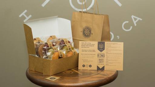 I love their baked tofu donuts!