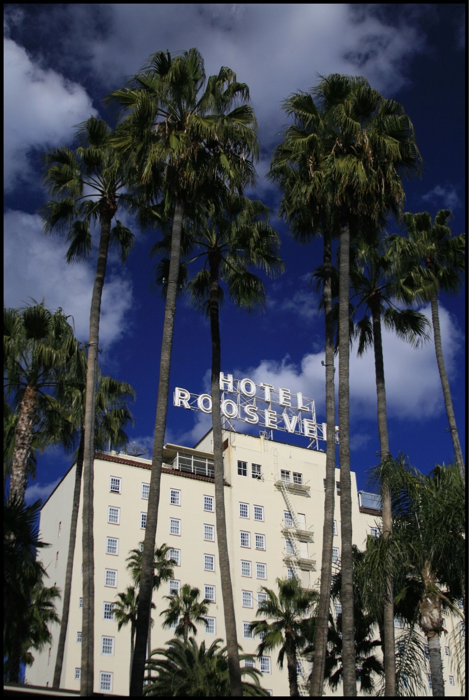 A very iconic hotel in Hollywood, had to take a photo of this one.