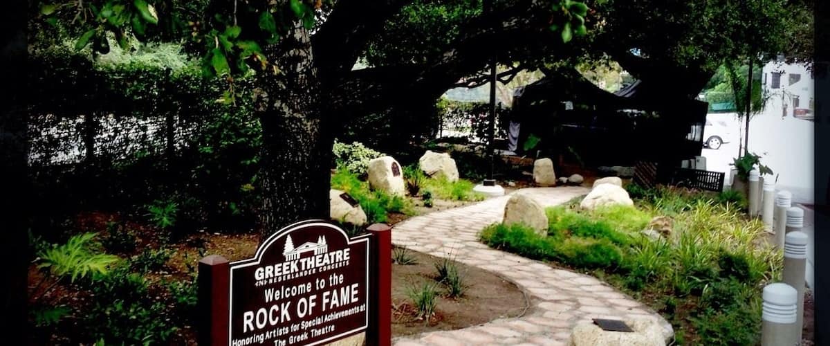 The "rock of game" at the Greek