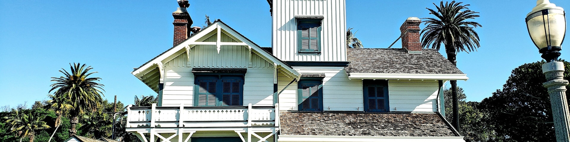 Pt Fermin Lighthouse was built in 1874 and since 1972 has been on the National Register of Historic Places.