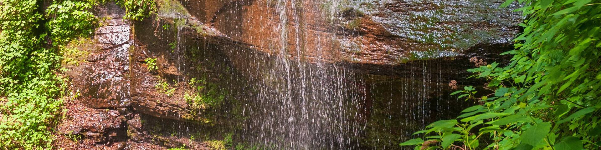 Buttermilk Falls State Park in New York State