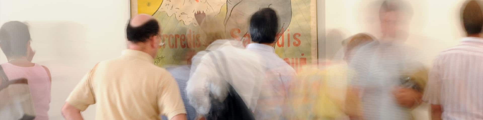 Albi showing interior views as well as a small group of people