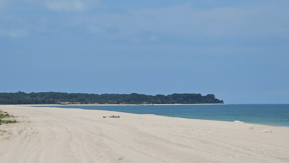A coastal holiday town near Libreville Gabon Africa