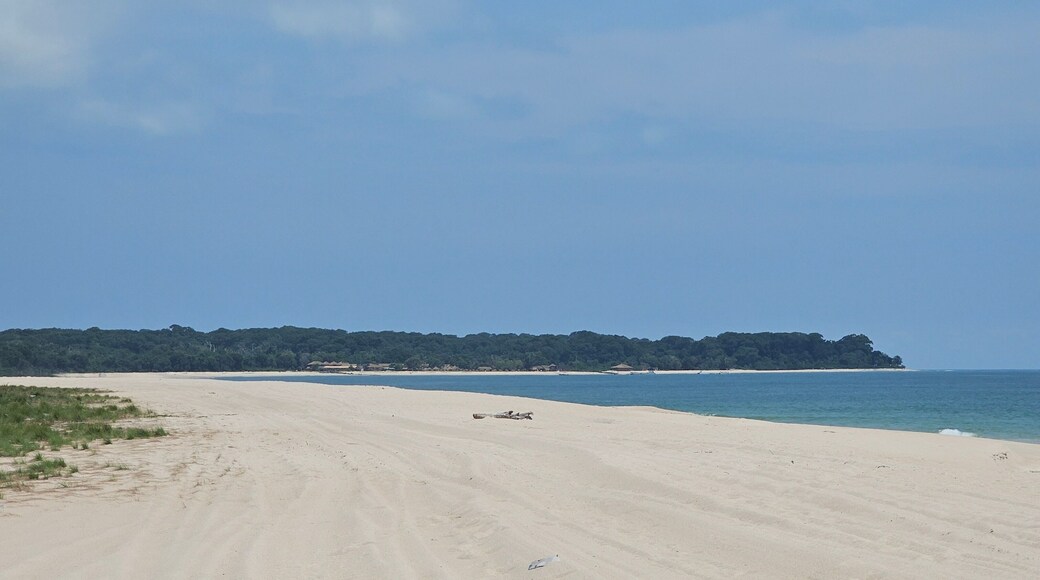 A coastal holiday town near Libreville Gabon Africa